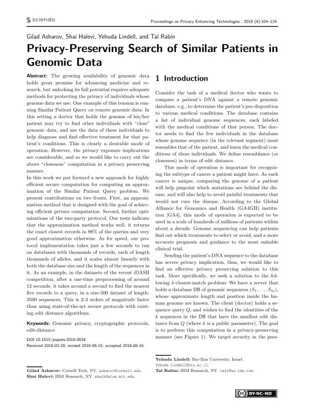 Two databases exist which help us track the